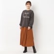 ヨリモ(YORIMO)の【ウエストゴム】プリントギャザースカート7