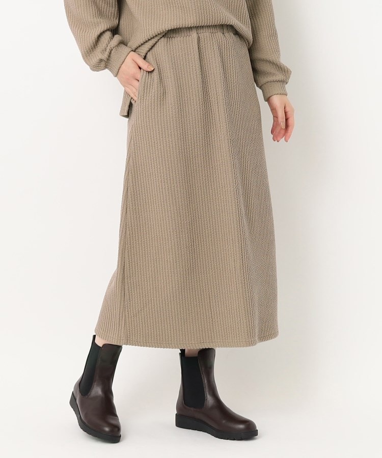 ヨリモ(YORIMO)の【セットアップ可能】ケーブルジャージナロースカート12