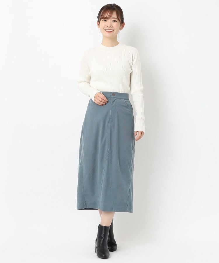 ヨリモ(YORIMO)の【秋冬定番コーデュロイ】ナロースカート19