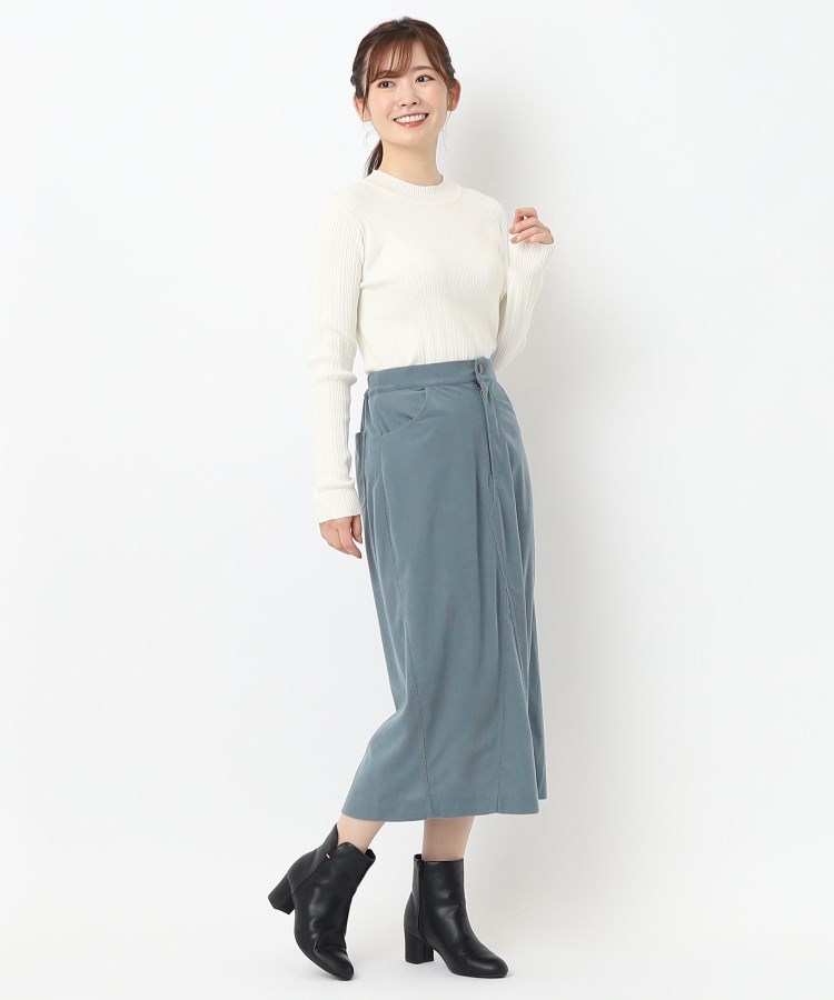 ヨリモ(YORIMO)の【秋冬定番コーデュロイ】ナロースカート20