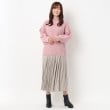 ヨリモ(YORIMO)の【ウエストゴム】フェイクスエードプリーツスカート11