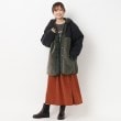 ヨリモ(YORIMO)の【洗える・リバーシブル】ボア×フェイクファーのフードコート10