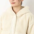 ヨリモ(YORIMO)の【洗える・リバーシブル】ボア×フェイクファーのフードコート22