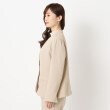 ヨリモ(YORIMO)の【セットアップ可・洗える】ノーカラージャケット2