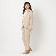 ヨリモ(YORIMO)の【セットアップ可・洗える】センタープレス入りテーパードパンツ14