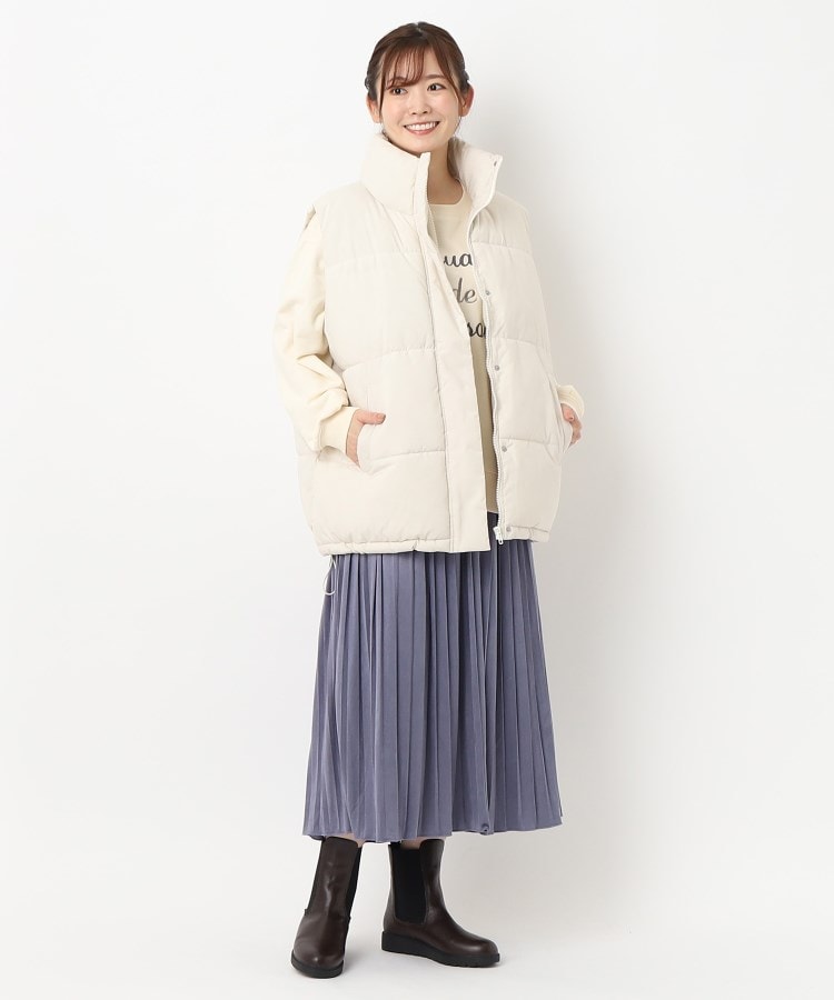 ヨリモ(YORIMO)の【軽くて暖かい】肉厚中綿ベスト11