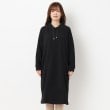 ヨリモ(YORIMO)の【イージーケア】あったか裏起毛フード見えワンピース1