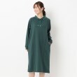 ヨリモ(YORIMO)の【イージーケア】あったか裏起毛フード見えワンピース12
