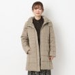ヨリモ(YORIMO)の【衿あったか】中綿ロングコート5