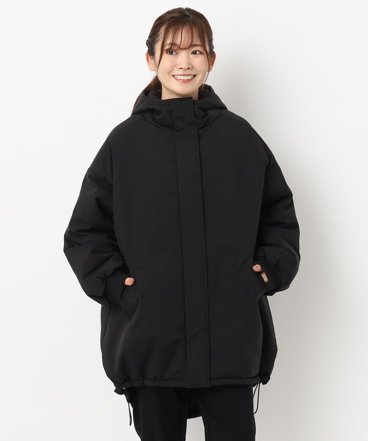 ヨリモ(YORIMO)の【軽くて暖かい】ミディアム丈中綿モンスターコート19