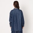 ヨリモ(YORIMO)の【洗える・セットアップ可】配色ステッチがポイント！デニムシャツ3