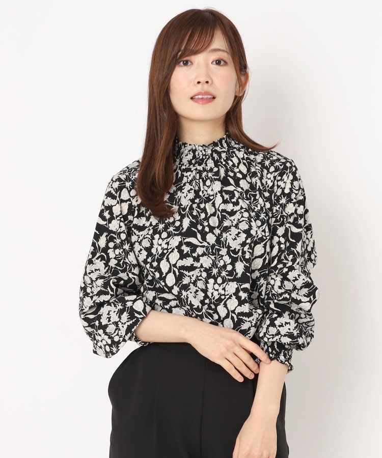 ヨリモ(YORIMO)の【リバイバルアイテム！】大人のシャーリングブラウス10