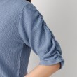 ヨリモ(YORIMO)の【シボシボ素材】ハイネックシャーリング プルオーバー5