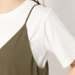 ヨリモ(YORIMO)の【セットアイテム・2way】ペプラムキャミ＆TシャツSET8