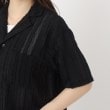 ヨリモ(YORIMO)の【トレンド素材】シアージャカードのオープンカラーシャツ5