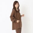 ヨリモ(YORIMO)の【水陸両用】ラッシュガードシャーリングプルオーバー ブラウン(043)