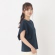 ヨリモ(YORIMO)の【接触冷感】シルケット フェアリーカットスリーブTシャツ15