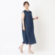 ヨリモ(YORIMO)の【通勤アイテムにも／洗える】美シルエット！ナイルサテンワンピース8