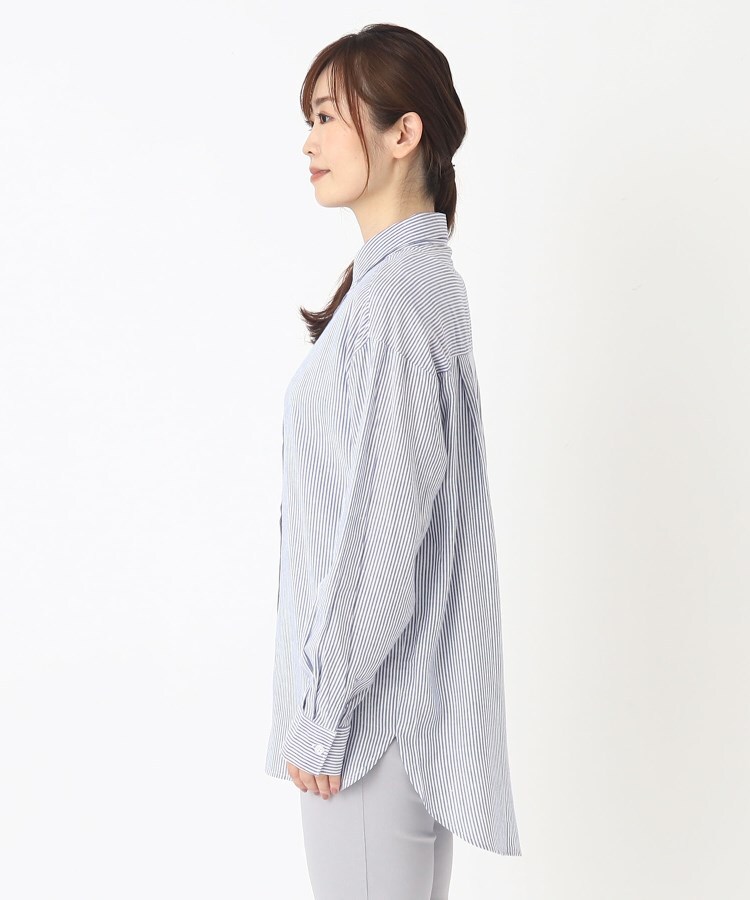 ヨリモ(YORIMO)の【接触冷感】レーヨン麻ビッグシャツ2