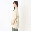ヨリモ(YORIMO)の【UV対策／通勤アイテムにも／洗える】UVスラブVネック5分袖チュニック2