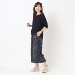 ヨリモ(YORIMO)の【UV対策／通勤アイテムにも／洗える】UVスラブタック入りボートネック13