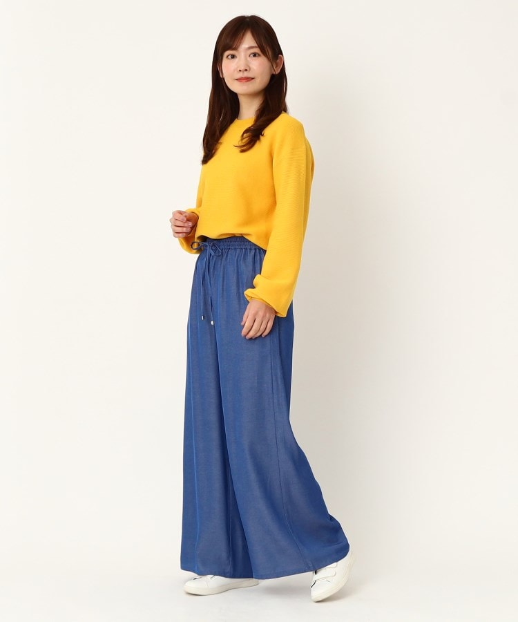 ヨリモ(YORIMO)の【綺麗なカラー展開！】ガーター編みニットプルオーバー13