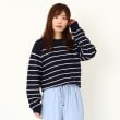 ヨリモ(YORIMO)の【綺麗なカラー展開！】ガーター編みニットプルオーバー15