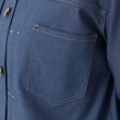 ヨリモ(YORIMO)の【春の定番アイテム】大人のデニム調ノーカラージャケット5