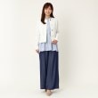 ヨリモ(YORIMO)の【春の定番アイテム】大人のデニム調ノーカラージャケット11