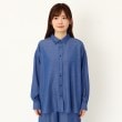 ヨリモ(YORIMO)の【洗える・セットアップ可】デニム調レギュラーシャツ1