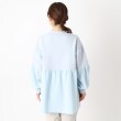 ヨリモ(YORIMO)の【お悩み解決シルエット！】異素材ドッキングペプラムプルオーバー3