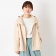 ヨリモ(YORIMO)の【春の必要アイテム】ショート丈マウンテンパーカー ベージュ(052)