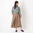 ヨリモ(YORIMO)の【スカート見え・洗える】タックスカーチョ13