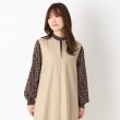 ヨリモ(YORIMO)の【フラワープリント・着脱ラクチン】シャーリングブラウス11