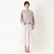 ヨリモ(YORIMO)の【スカートとセットアップ可能】異素材ドッキングプルオーバー10