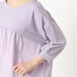 ヨリモ(YORIMO)の【こなれ感のある】異素材ドッキングプルオーバー5