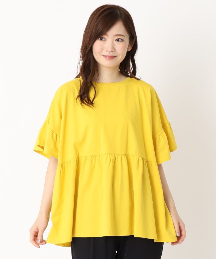 未使用タグ付き✨yori ヨリ ぺプラム カットソー プルオーバー