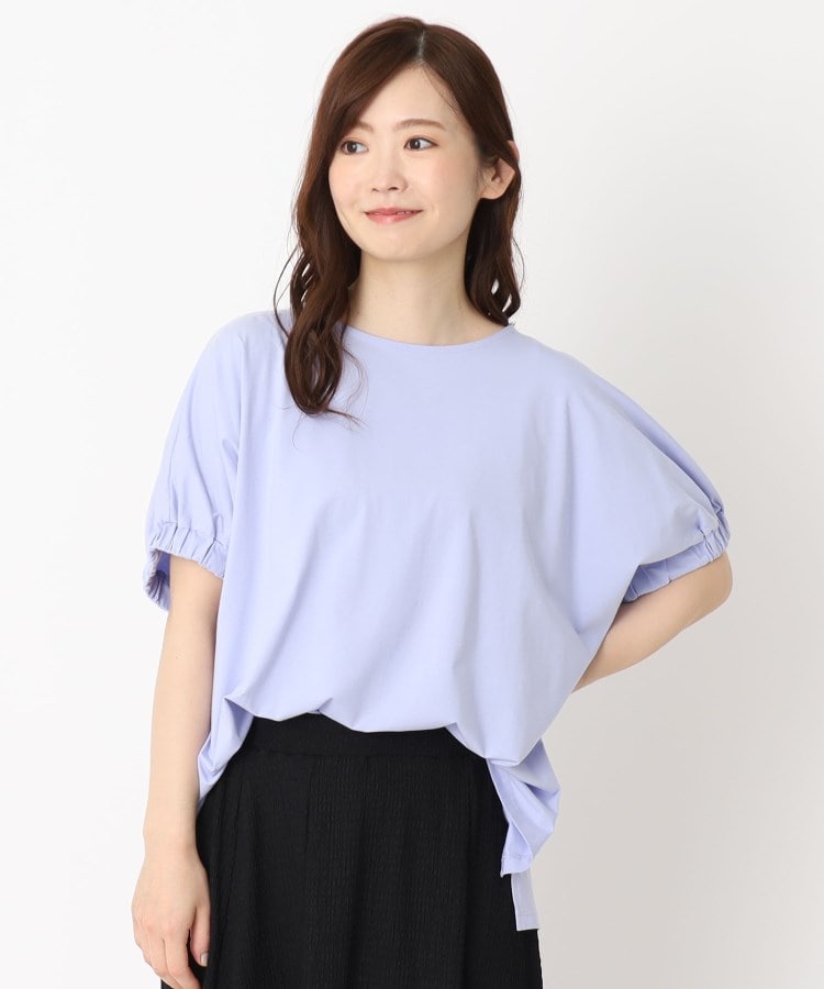 ヨリモ(YORIMO)の【おしゃれ度UP！】ゆとり感のあるプルオーバー ラベンダー(080)