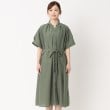 ヨリモ(YORIMO)の【羽織りにも◎・ウエストベルト付き】スキッパーワンピース1