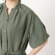 ヨリモ(YORIMO)の【羽織りにも◎・ウエストベルト付き】スキッパーワンピース6