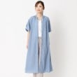 ヨリモ(YORIMO)の【羽織りにも◎・ウエストベルト付き】スキッパーワンピース14