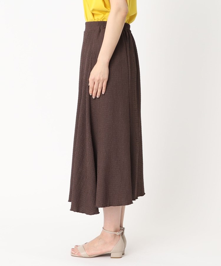ヨリモ(YORIMO)の【ストレッチ素材】ワッシャーシャーリングスカート2