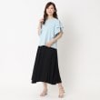 ヨリモ(YORIMO)の【ストレッチ素材】ワッシャーシャーリングスカート9
