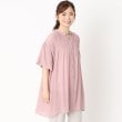 ヨリモ(YORIMO)の【軽やかな楊柳素材】シャーリングブラウス15