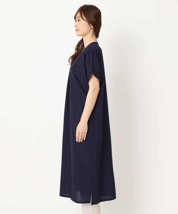 ヨリモ(YORIMO)の【洗える】スキッパーワンピース2