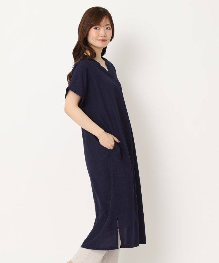 ヨリモ(YORIMO)の【洗える】スキッパーワンピース20