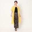 ヨリモ(YORIMO)の【羽織りもおすすめ】ドットジャカードのシャツワンピース11