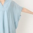 ヨリモ(YORIMO)の【トレンドのシアー素材】バックギャザースキッパーシャツ6