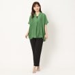 ヨリモ(YORIMO)の【トレンドのシアー素材】バックギャザースキッパーシャツ17