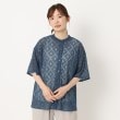 ヨリモ(YORIMO)の【洗える・大人のレース素材】かぎ針風レースのバンドカラーシャツ15